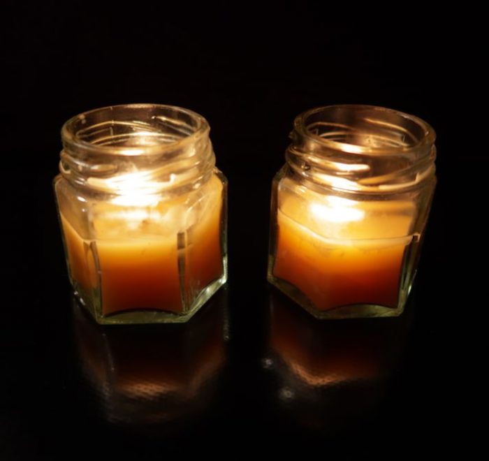 Jar Tea Light Candle