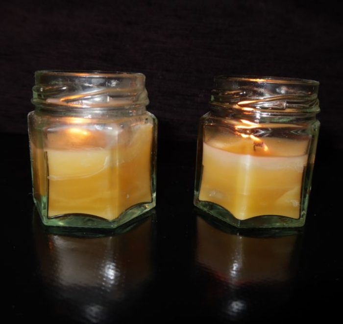 Jar Tea Light Candle - Image 2