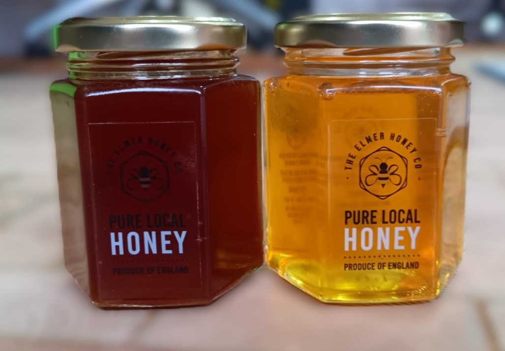 Elmer Honey Dark and Light Honey